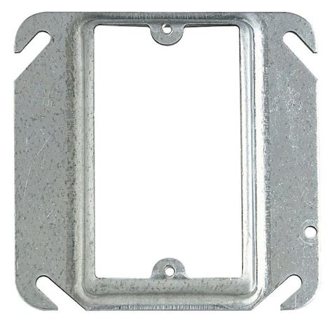 steel box mud plate|mud ring square box cover.